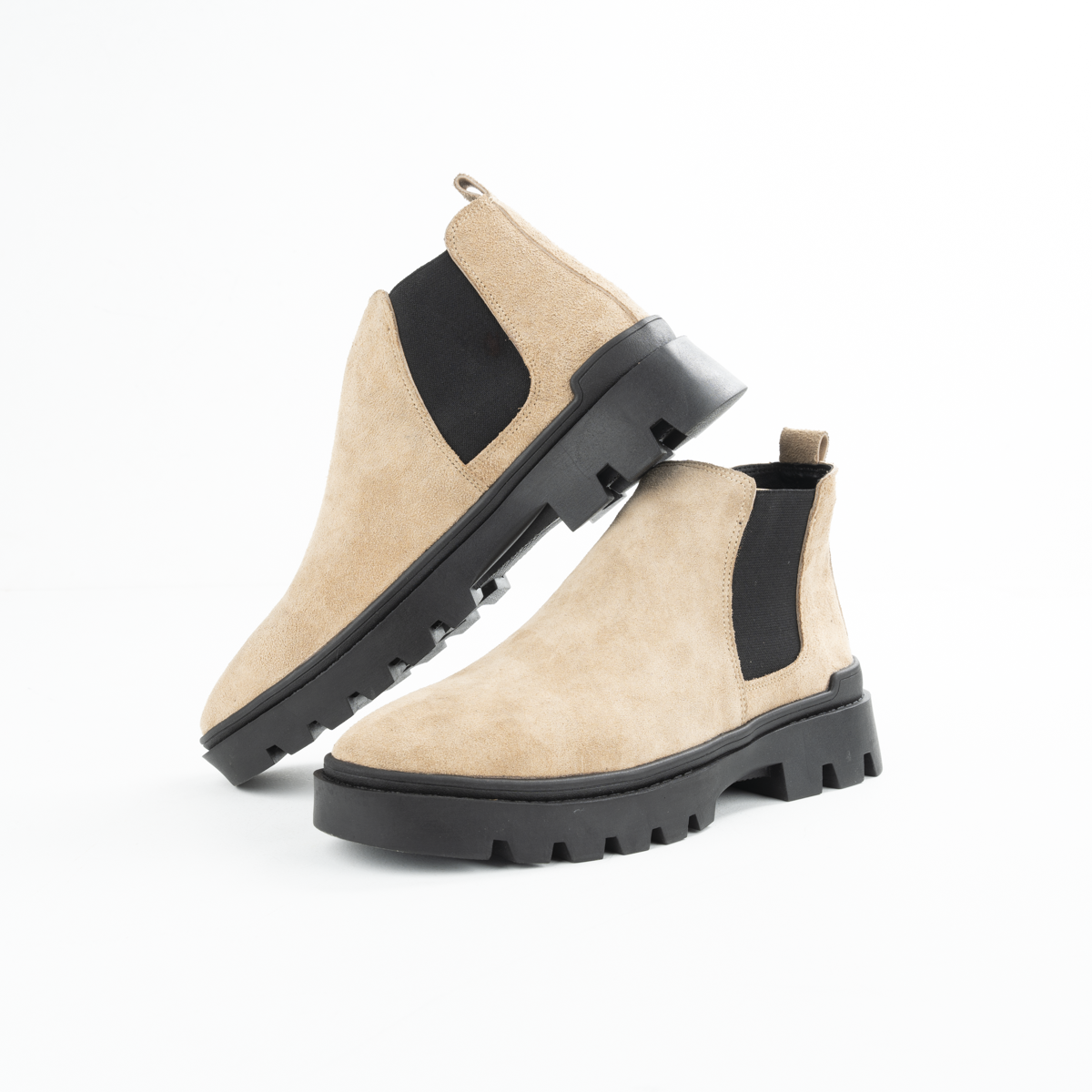 Suede Half Boot
