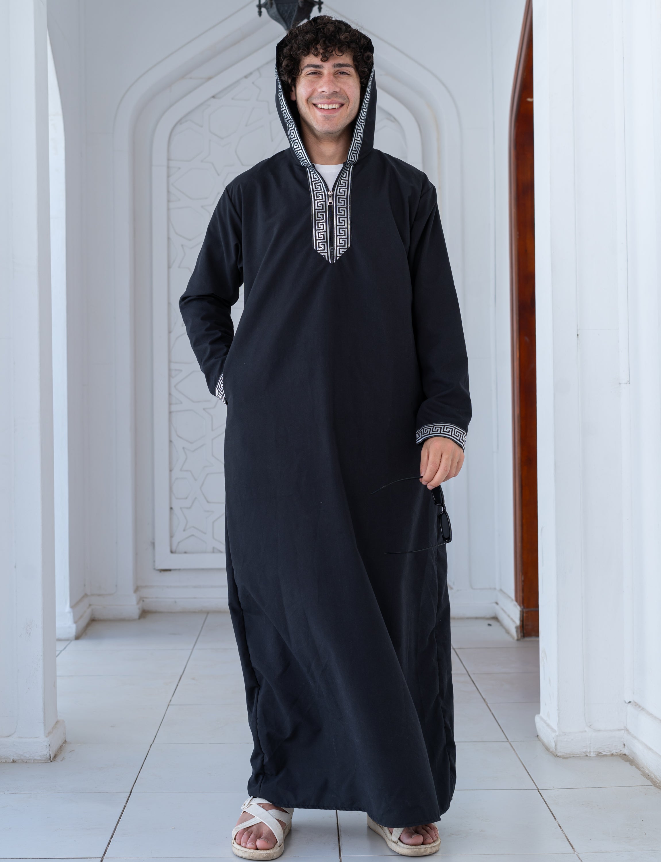 Men's cape abaya