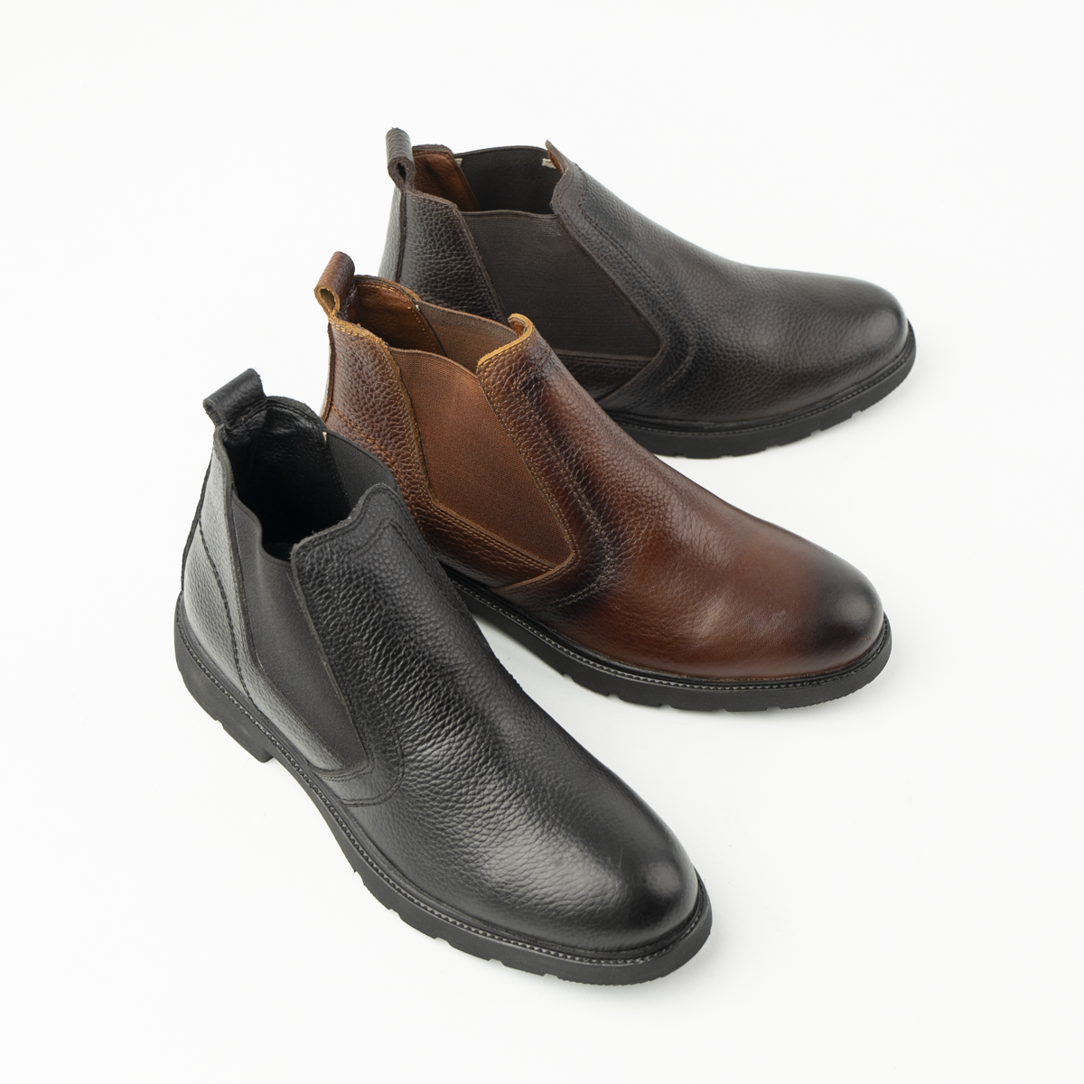 Chamois Suede Half Boots - H7