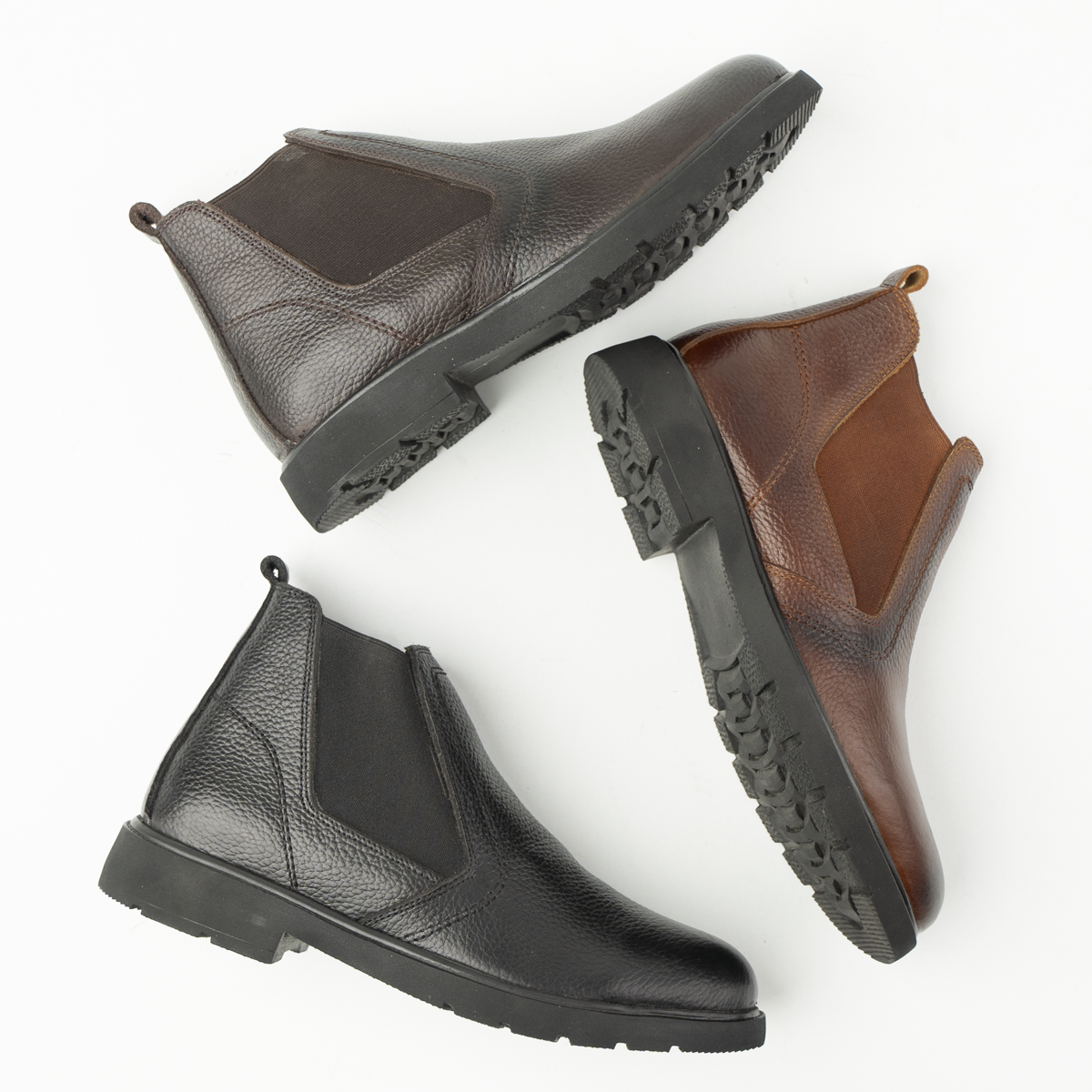 Chamois Suede Half Boots - H7