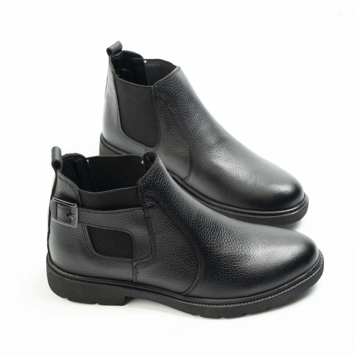 Genuine Leather Half Boots - H10