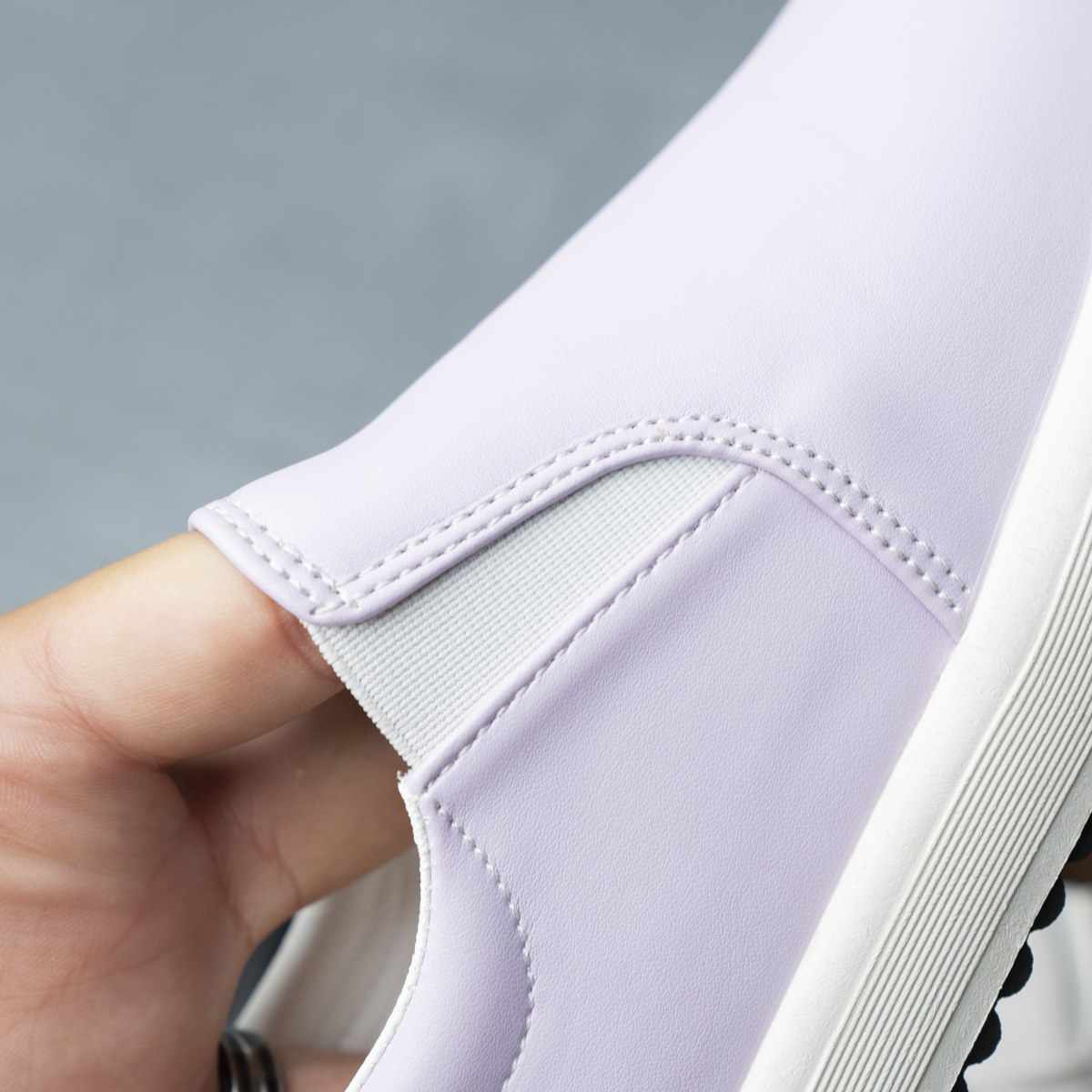Women Leather Slip-On