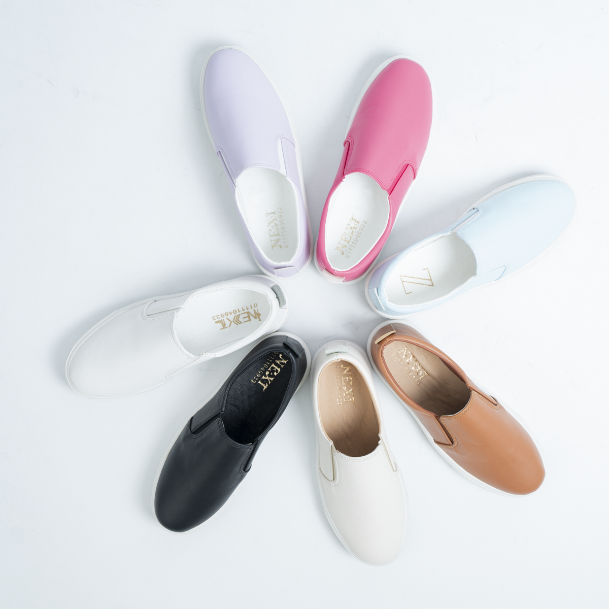 Women Leather Slip-On