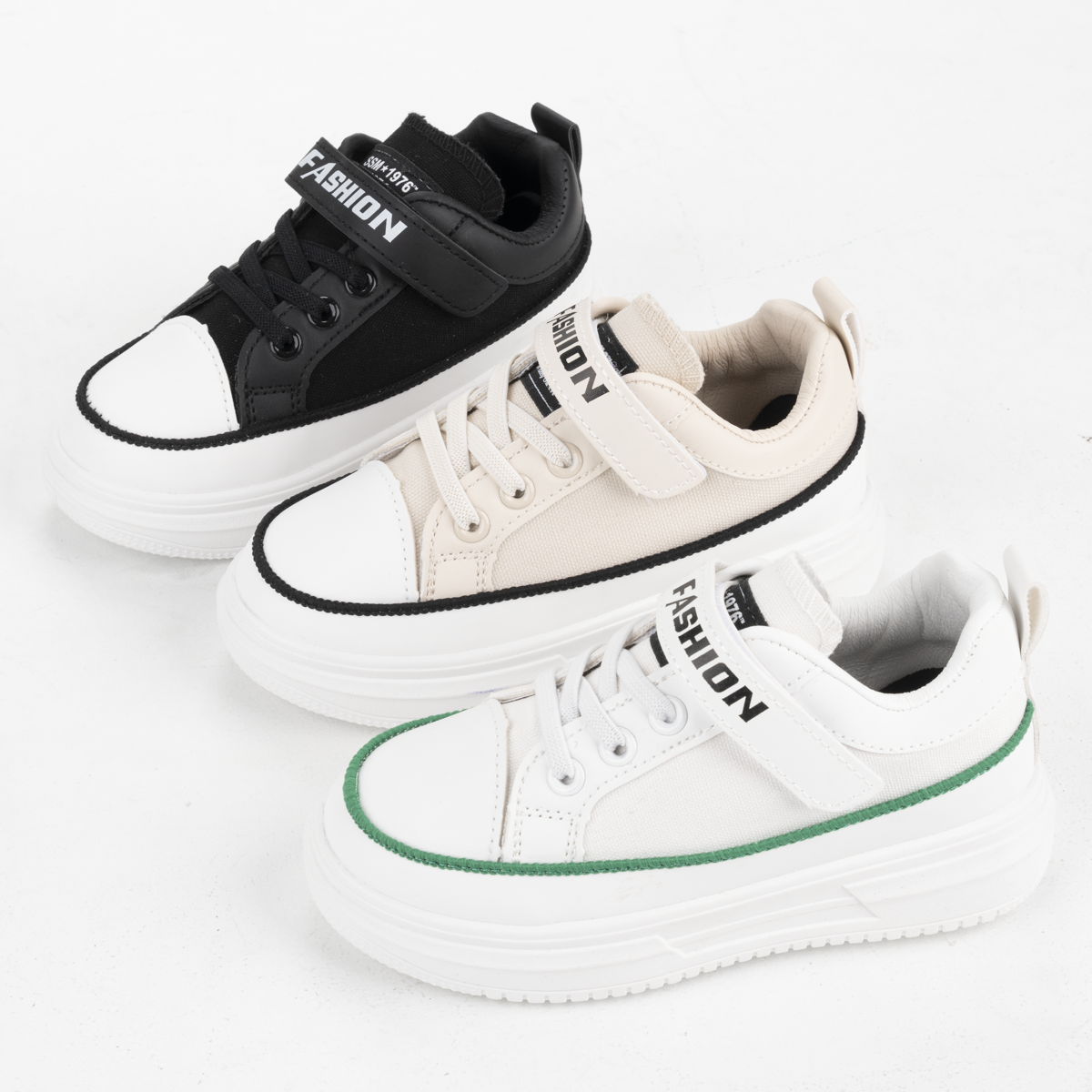 Kids Fabric Sneakers