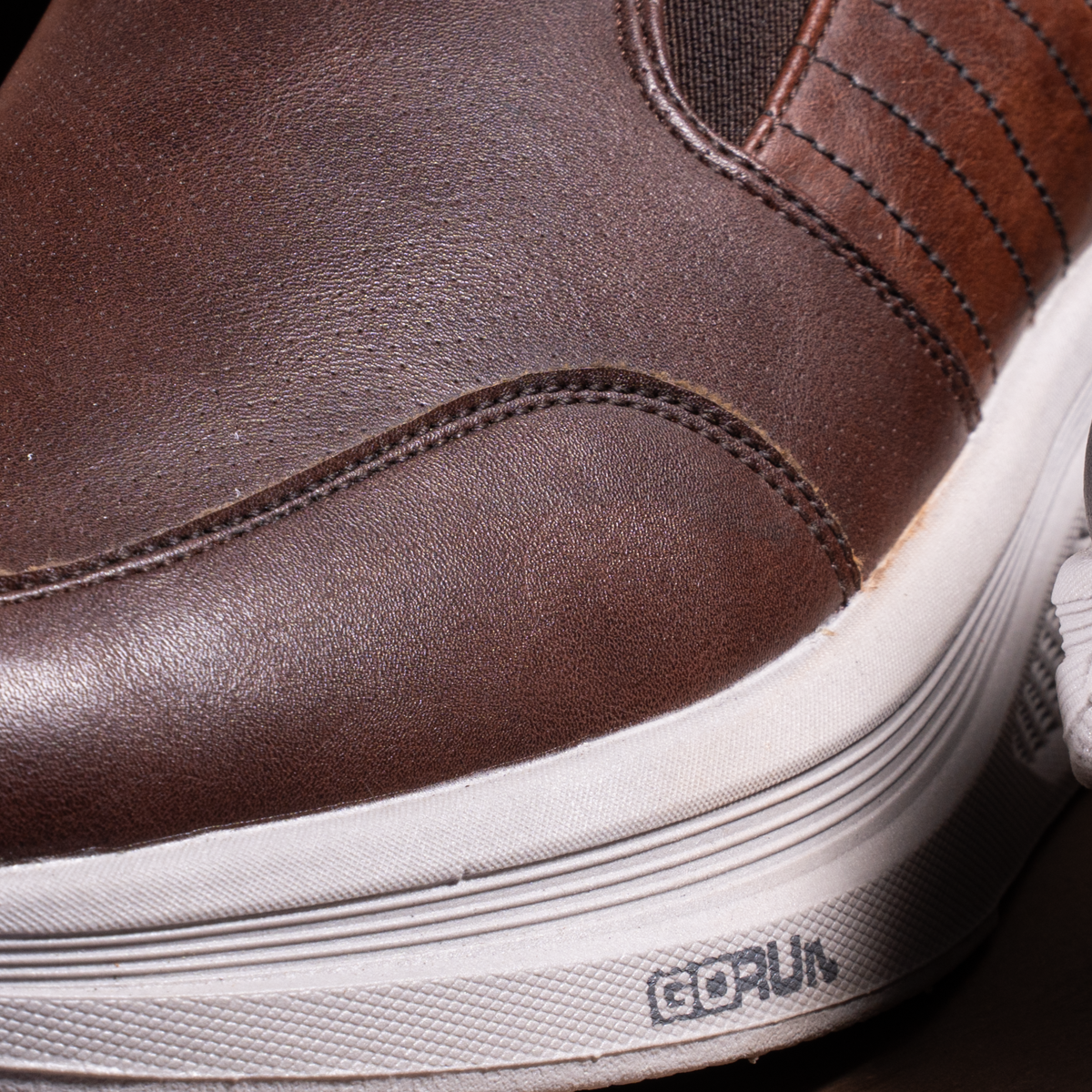 Glide Step Leather Skechers